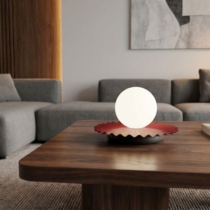 Επιτραπέζιο φωτιστικό UMBRA 1xG9/8W/230V κόκκινο