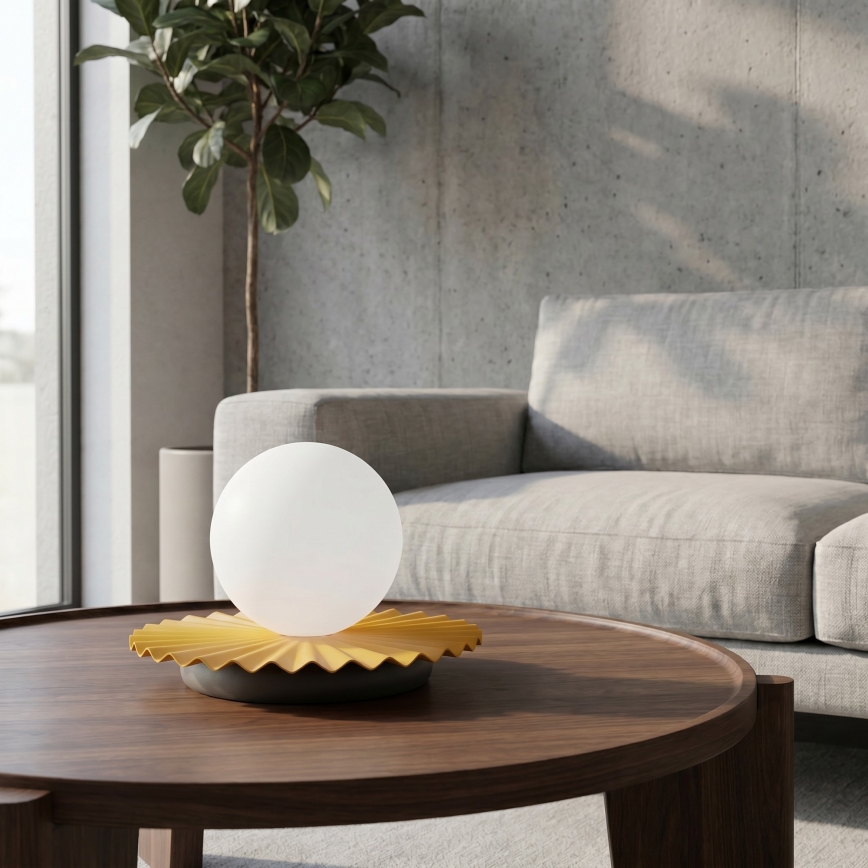Επιτραπέζιο φωτιστικό UMBRA 1xG9/8W/230V πορτοκαλί