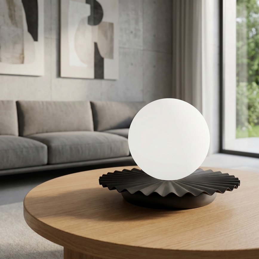 Επιτραπέζιο φωτιστικό UMBRA 1xG9/8W/230V μαύρο