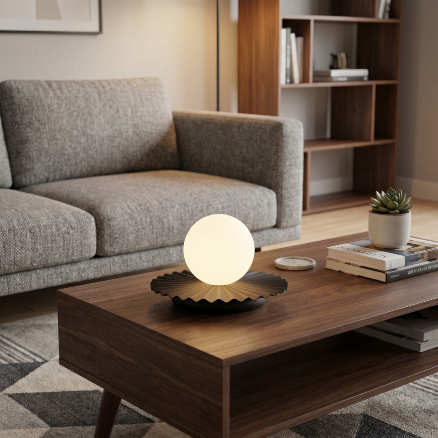 Επιτραπέζιο φωτιστικό UMBRA 1xG9/8W/230V μαύρο