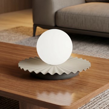 Επιτραπέζιο φωτιστικό UMBRA 1xG9/8W/230V μπεζ