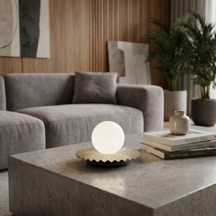 Επιτραπέζιο φωτιστικό UMBRA 1xG9/8W/230V μπεζ