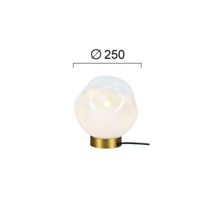 Επιτραπέζιο φωτιστικό VANA 1xE27/40W/230V κρεμ/χρυσό