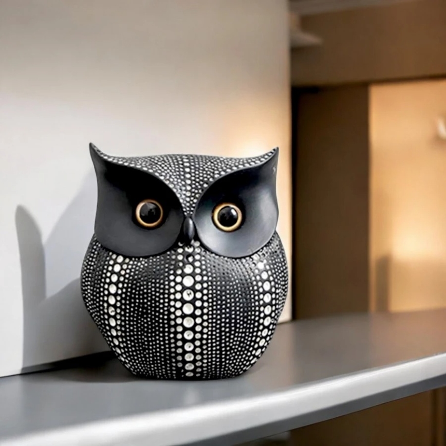 Επιτραπέζιο διακοσμητικό 15 εκ., μαύρο