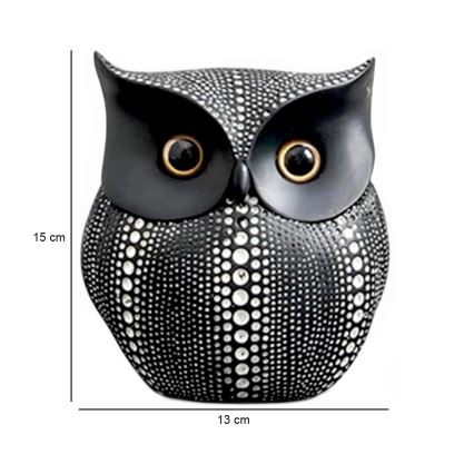 Επιτραπέζιο διακοσμητικό 15 εκ., μαύρο