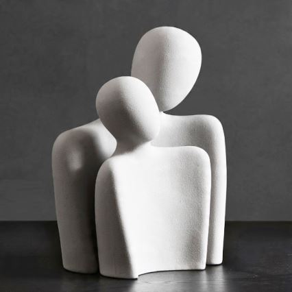 Επιτραπέζιο διακοσμητικό 20x5,5x14,5 cm λευκό