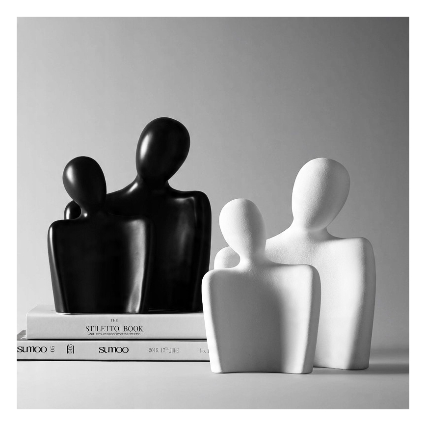 Επιτραπέζιο διακοσμητικό 20x5,5x14,5 cm λευκό