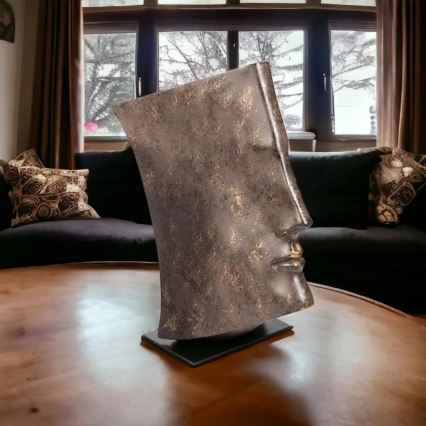 Επιτραπέζιο διακοσμητικό 29x25x17 cm ρητίνη/χάλκινο