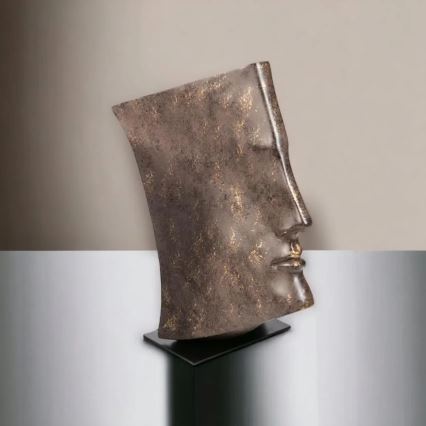 Επιτραπέζιο διακοσμητικό 29x25x17 cm ρητίνη/χάλκινο