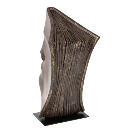 Επιτραπέζιο διακοσμητικό 29x25x17 cm ρητίνη/χάλκινο