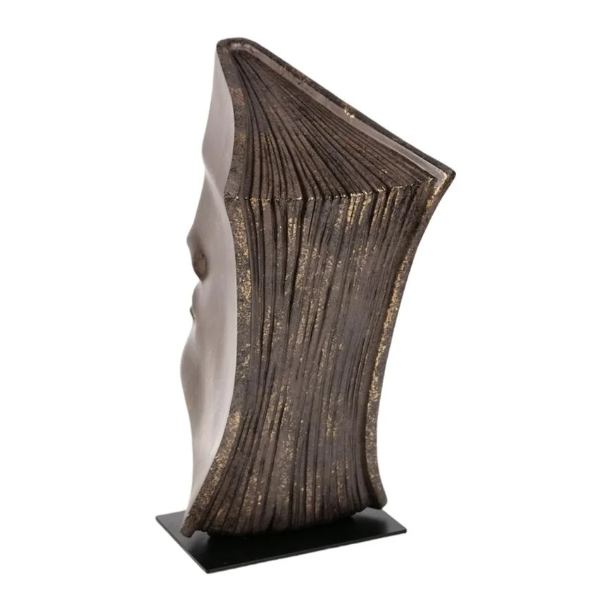 Επιτραπέζιο διακοσμητικό 29x25x17 cm ρητίνη/χάλκινο