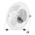 Επιτραπέζιος ανεμιστήρας 1,75W/5V USB, διάμετρος 18 cm, λευκός