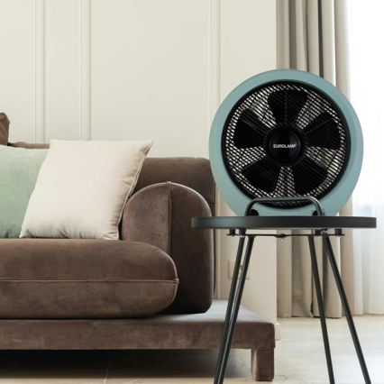Επιτραπέζιος ανεμιστήρας 35W/230V, διάμετρος 40 cm, σε απόχρωση μέντας