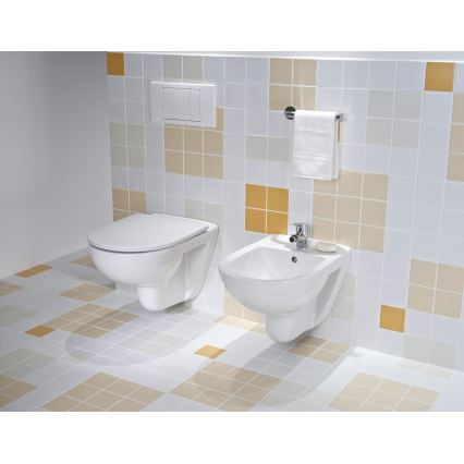 Κρεμαστή λεκάνη WC LYRA + κάθισμα τουαλέτας SoftClose LYRA + πλήκτρο διπλής ροής DUAL + εντοιχιζόμενος μηχανισμός + μονωτικό υπόστρωμα