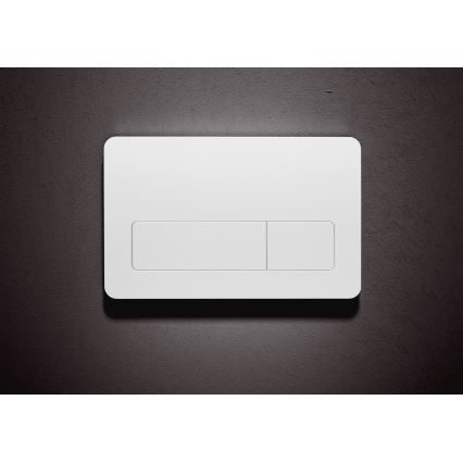 Κρεμαστή λεκάνη WC LYRA + κάθισμα τουαλέτας SoftClose LYRA + πλήκτρο διπλής ροής DUAL + εντοιχιζόμενος μηχανισμός + μονωτικό υπόστρωμα