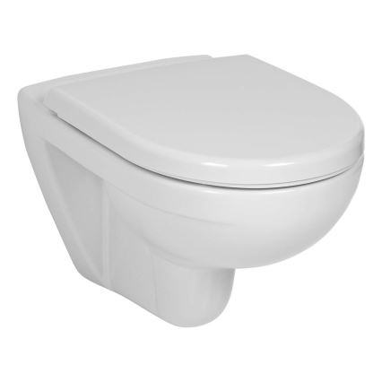 Κρεμαστή λεκάνη WC LYRA + κάθισμα τουαλέτας SoftClose LYRA + πλήκτρο διπλής ροής DUAL + εντοιχιζόμενος μηχανισμός + μονωτικό υπόστρωμα