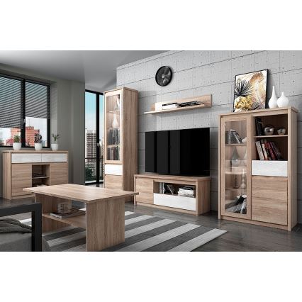 Ράφι τοίχου ENTO 26,5x85,5 εκ. δρυς Sonoma