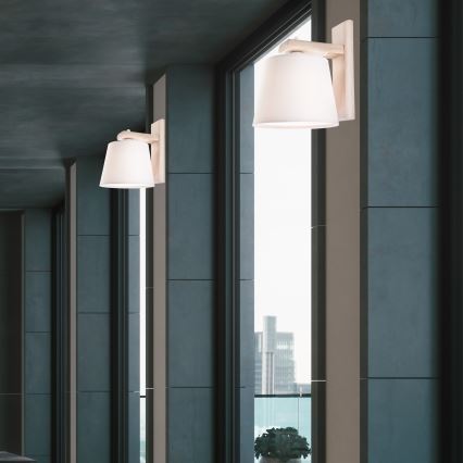 Επιτοίχιο φωτιστικό 1xE27/60W/230V δρυς