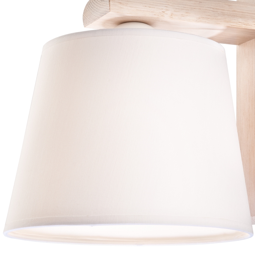 Επιτοίχιο φωτιστικό 1xE27/60W/230V δρυς