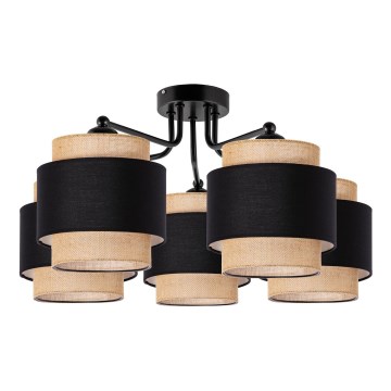 Επιτοίχιο φωτιστικό 5xE27/60W/230V μπεζ