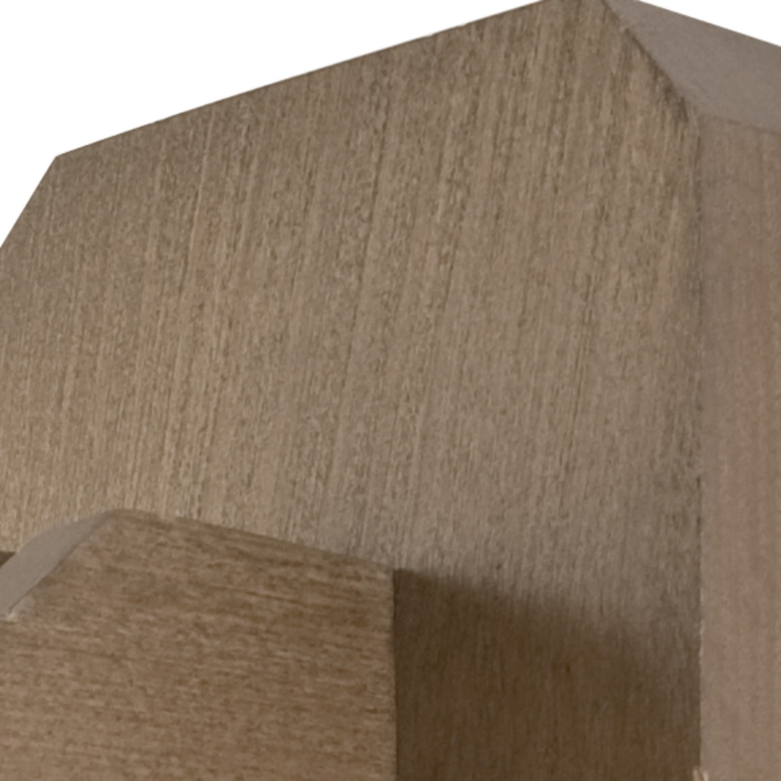 Επιτοίχιο φωτιστικό ADRIANO 1xE27/60W/230V οξιά