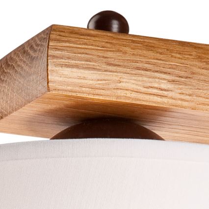 Επιτοίχιο φωτιστικό AIDA 1xE27/60W/230V δρυς