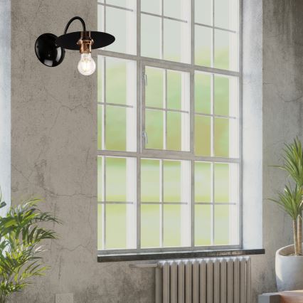 Επιτοίχιο φωτιστικό ALICE 1xE27/60W/230V