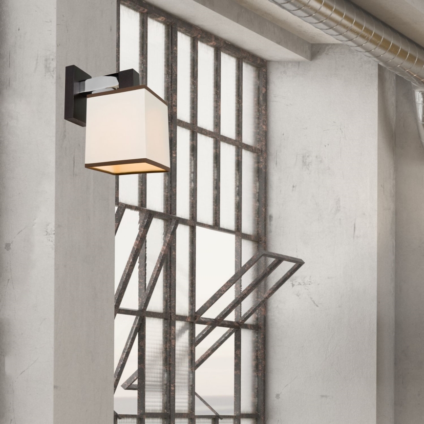 Επιτοίχιο φωτιστικό AMELIA 1xE27/60W/230V οξιά