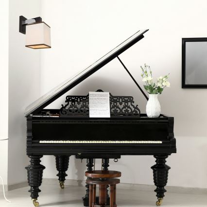 Επιτοίχιο φωτιστικό AMELIA 1xE27/60W/230V οξιά