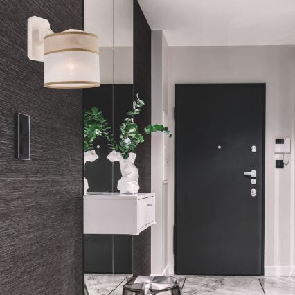 Επιτοίχιο φωτιστικό ANDREA 1xE27/60W/230V οξιά