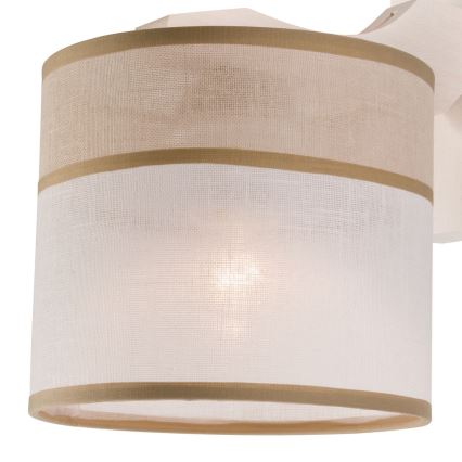 Επιτοίχιο φωτιστικό ANDREA 1xE27/60W/230V οξιά