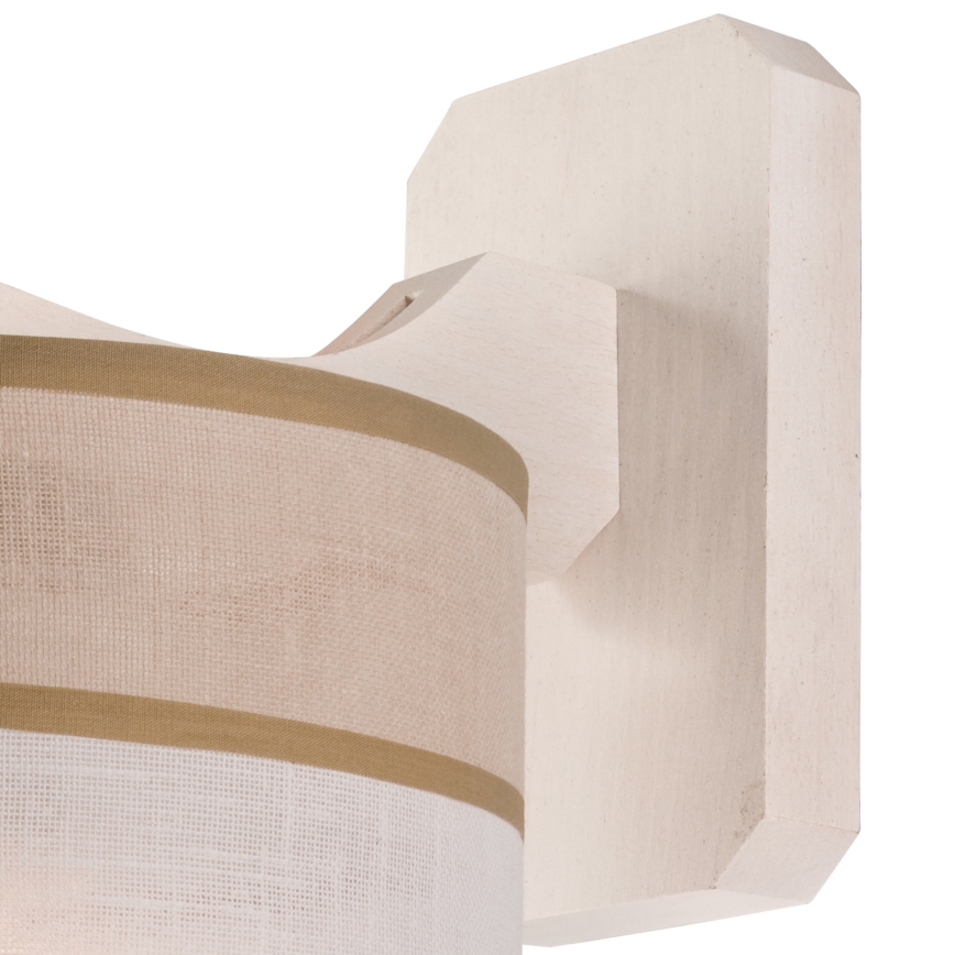 Επιτοίχιο φωτιστικό ANDREA 1xE27/60W/230V οξιά