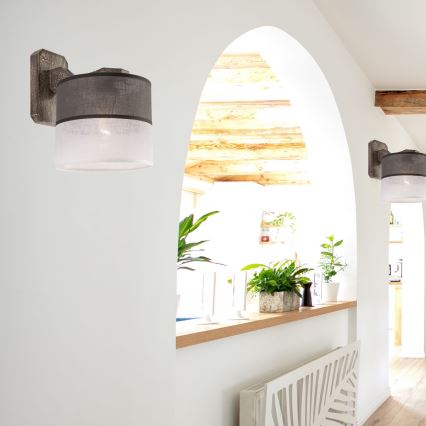 Επιτοίχιο φωτιστικό ANDREA 1xE27/60W/230V οξιά