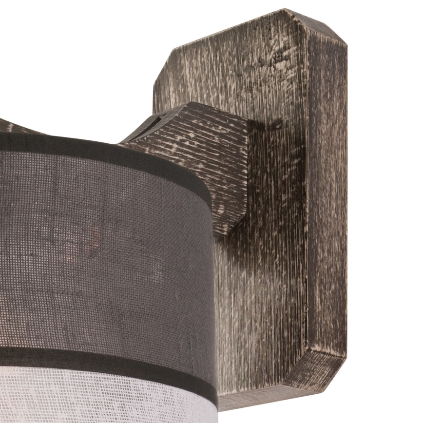 Επιτοίχιο φωτιστικό ANDREA 1xE27/60W/230V οξιά