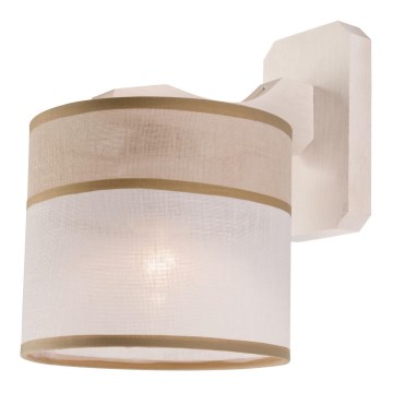 Επιτοίχιο φωτιστικό ANDREA 1xE27/60W/230V οξιά