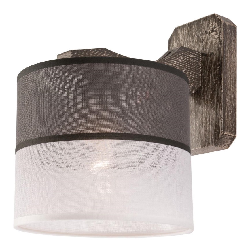 Επιτοίχιο φωτιστικό ANDREA 1xE27/60W/230V οξιά