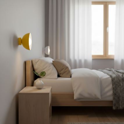 Επιτοίχιο φωτιστικό BIBI 1xG9/8W/230V πορτοκαλί