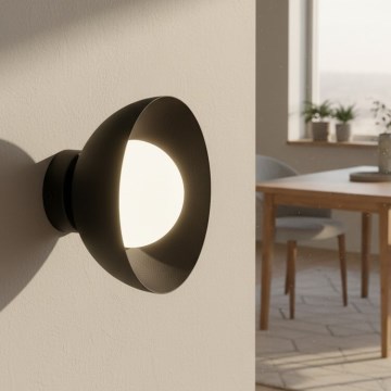 Επιτοίχιο φωτιστικό BIBI 1xG9/8W/230V μαύρο