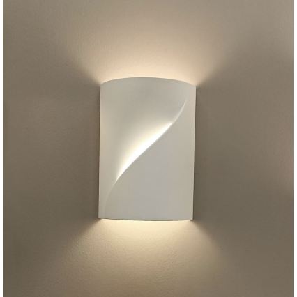 Επιτοίχιο φωτιστικό BLANC 2xE14/10W/230V λευκό