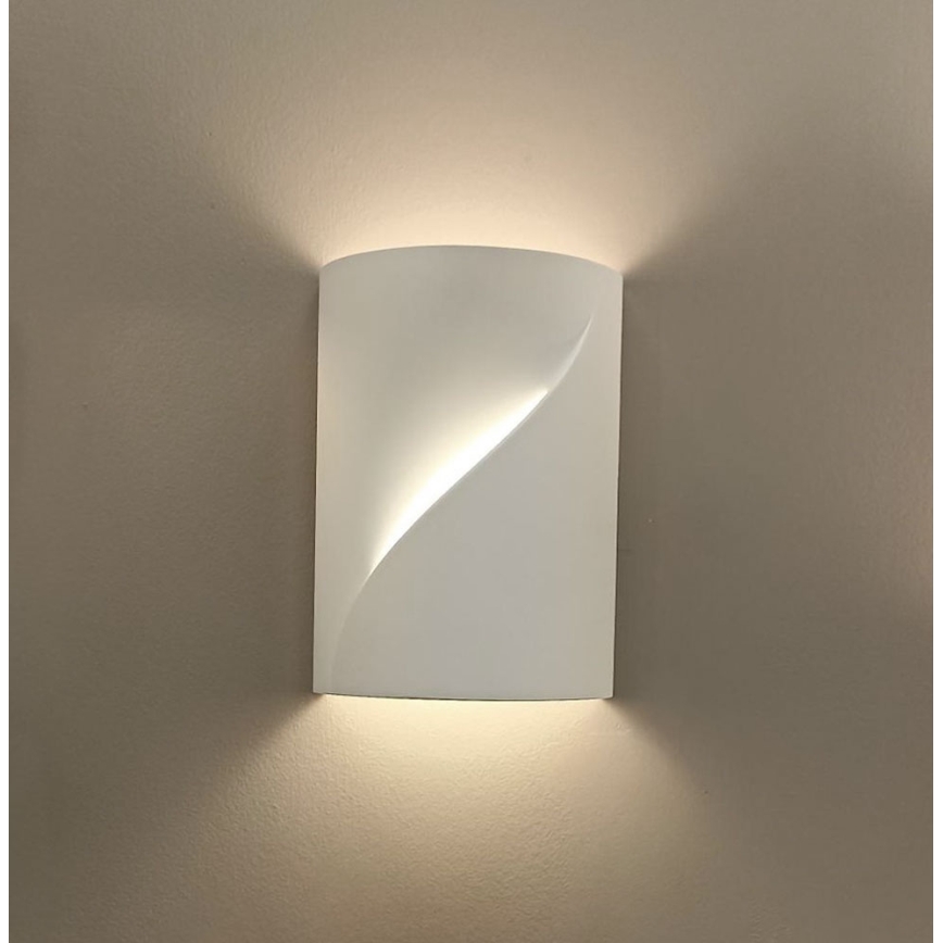 Επιτοίχιο φωτιστικό BLANC 2xE14/10W/230V λευκό
