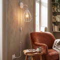 Επιτοίχιο φωτιστικό BRYLANT 1xE27/60W/230V λευκό