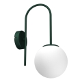 Επιτοίχιο φωτιστικό CAMBRIDGE 1xE14/15W/230V πράσινο