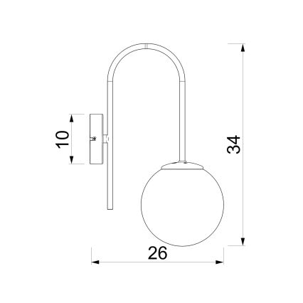 Επιτοίχιο φωτιστικό CAMBRIDGE 1xE14/15W/230V πράσινο