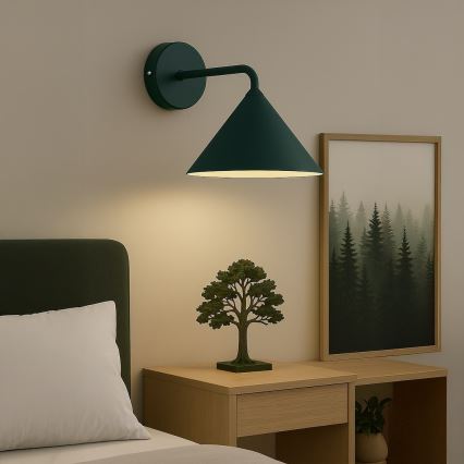 Επιτοίχιο φωτιστικό CAPITAL 1xGX53/15W/230V πράσινο