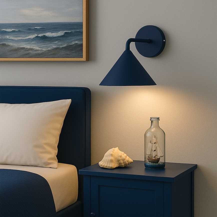 Επιτοίχιο φωτιστικό CAPITAL 1xGX53/15W/230V μπλε