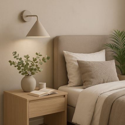 Επιτοίχιο φωτιστικό CAPITAL 1xGX53/15W/230V μπεζ