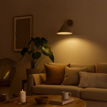 Επιτοίχιο φωτιστικό CAPITAL 1xGX53/15W/230V μπεζ