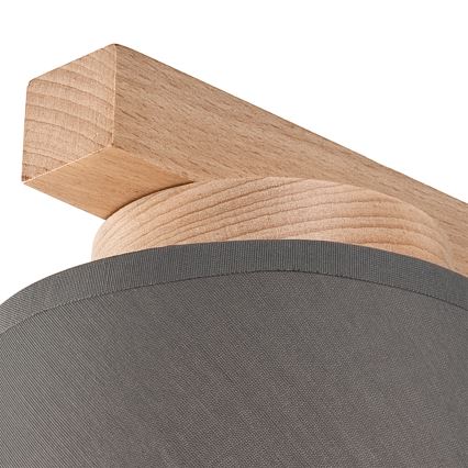 Επιτοίχιο φωτιστικό ELLIE 1xE27/60W/230V οξιά