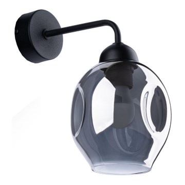 Επιτοίχιο φωτιστικό FILLAN 1xE27/60W/230V μαύρο