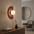 Επιτοίχιο φωτιστικό FLORA 1xG9/8W/230V κόκκινο